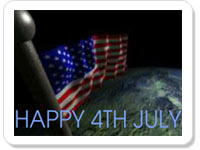 Fourth Of July Ecard- Celebrating USA