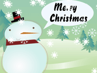 Christmas ecard- Merry Christmas 