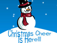 Christmas ecard- Christmas Cheers Is Here