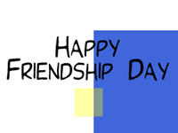 Friendship day ecard- Happy Friendship Day