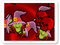 Halloween ecard- Monsters and Witches