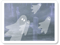 Halloween ecard- Ghostly Night