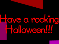 Halloween ecard- Have A Rocking Halloween