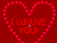 I love you ecard- I Luuuve You
