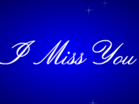 Miss you ecard- I Miss You