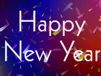 New Year ecard- Happy New Year