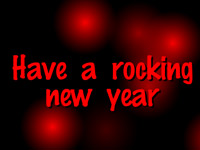 New Year ecard- Have A Rocking New Year
