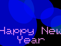 New Year ecard- Happy New Year